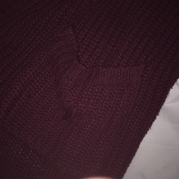 Maroon/Burgundy Cardigan - Picture 2 of 3